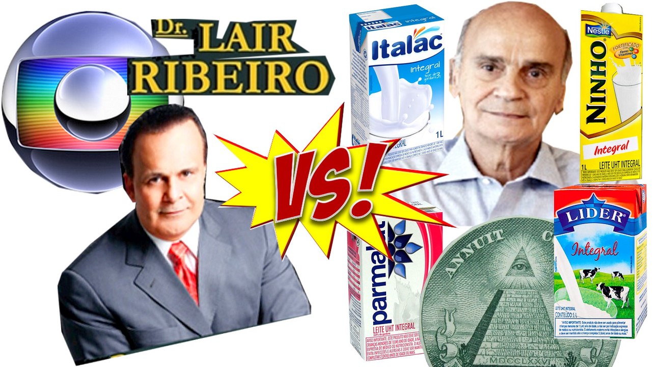 Dr Drauzio Varella X Dr Lair Ribeiro Falando Sobre o Leite