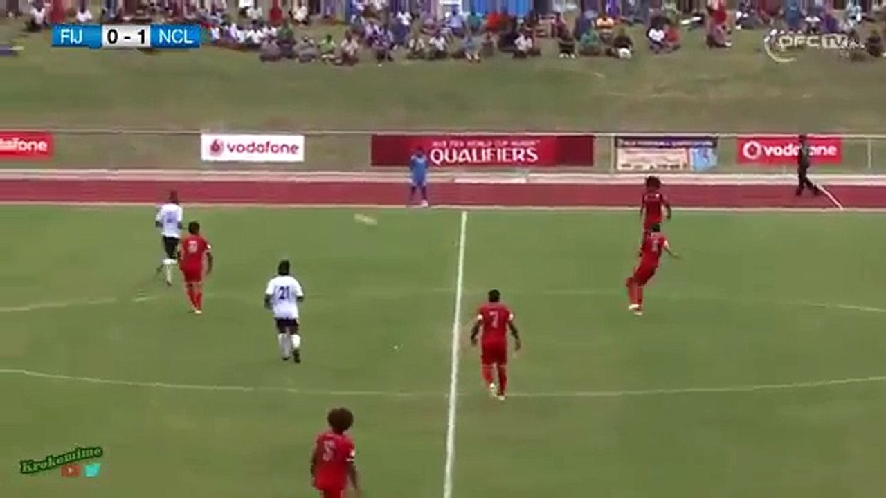 Fiji 0:2 New Caledonia (	2018 World Cup Qualification. 7 June 2017)