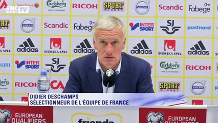 Suède-France (2-1) – Deschamps : "C’est un scénario catastrophe"