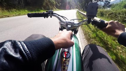 N222 do Pinhao a Barragem da Régua | Famel Zundapp XF-17 vs. Sachs Lotus 6v