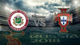 Latvia 0 - 3 Portugal World Cup - UEFA Qualification Group B 09.06.2017