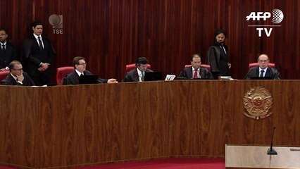 TSE absolve chapa Dilma-Temer