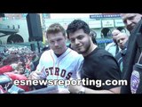Canelo Alvarez Peoples Champ Signs Every Autograph