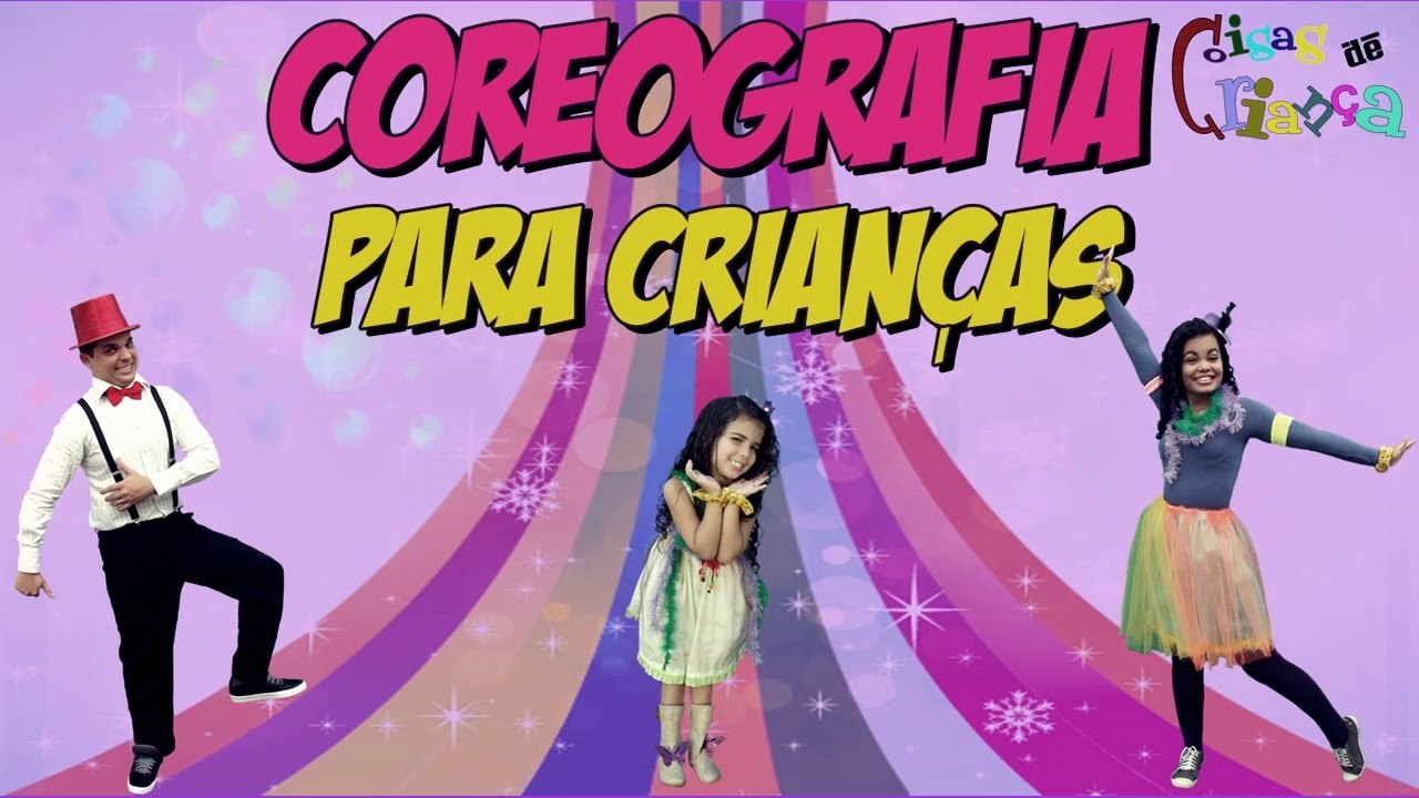 Coreografia de Funk Infantil - Sou Feliz ♪ Turma Kids e Cia
