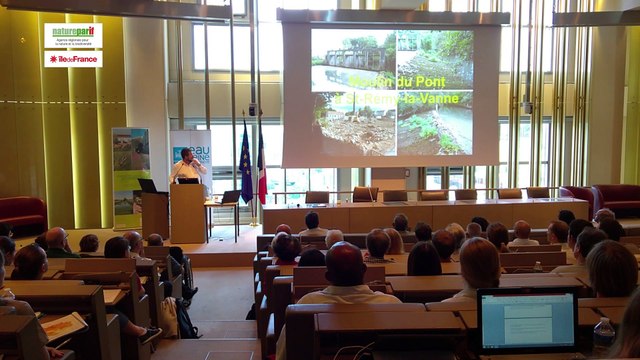 4 - Exemples d’actions sur la fonctionnalité globale du cours d'eau et de ses annexes - Démantèlement des ouvrages, restauration de la continuité et hydromorphologie, à Saint- Rémy-la-Vanne (77) par Christian Cozilis, directeur, Bureau d’études CE3E