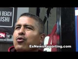robert garcia harder to prepare for pacquiao then mayweather but floyd wins mega fight
