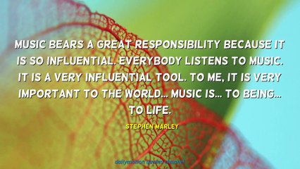 Stephen Marley Quotes
