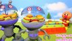 アンパンマン アニメ おもちゃ だだんだんとだだんだんにハンバーガーをつくってあげよう❤ ハンバーガー animekids アニメキッズ Anpanman Toy Hamburger
