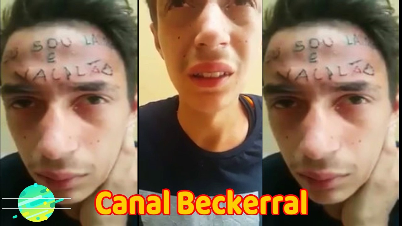 Jovem foi roubar casa de tatuador e foi tatuado na testa