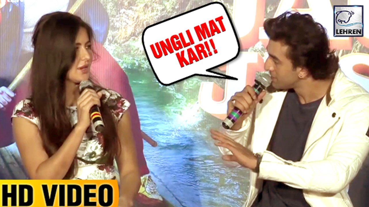 Ranbir Kapoor's RUDE BEHAVIOUR Towards Katrina Kaif At Jagga Jasoos Song Launch