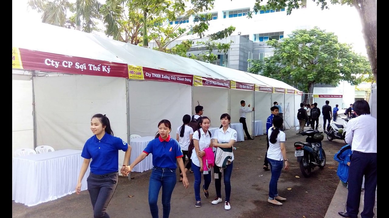 Cho thue nha bat trong Ngày hội việc làm 2016 tại trường Cao đẳng Công Thương TPHCM