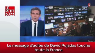 Le message d’adieu de David Pujadas touche toute la France