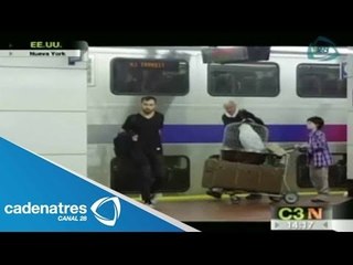 Harry Potter sorprende a pasajeros neoyorquinos