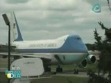 Impactante estructura del Air Force One, avión presidencial de Barack Obama