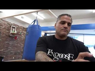 Ricky Funez Wrapping Hands Of Singer Montana Tucker EsNews Boxing