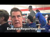 julio cesar chavez jr on working with joe goossen EsNews
