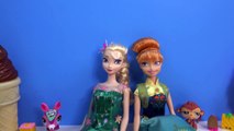 Queen Elsa Princess Anna Playdoh DohVinci DIY Disdasney Frozen Sticker Box Toy Play Doh Vinci Fun