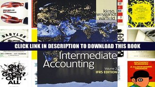 [Epub] Full Download Intermediate Accounting, Volume 2: IFRS Edition Read Popular