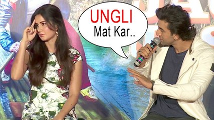 Download Video: Ranbir Kapoor Insults Katrina Kaif At Jagga Jasoos Song Launch