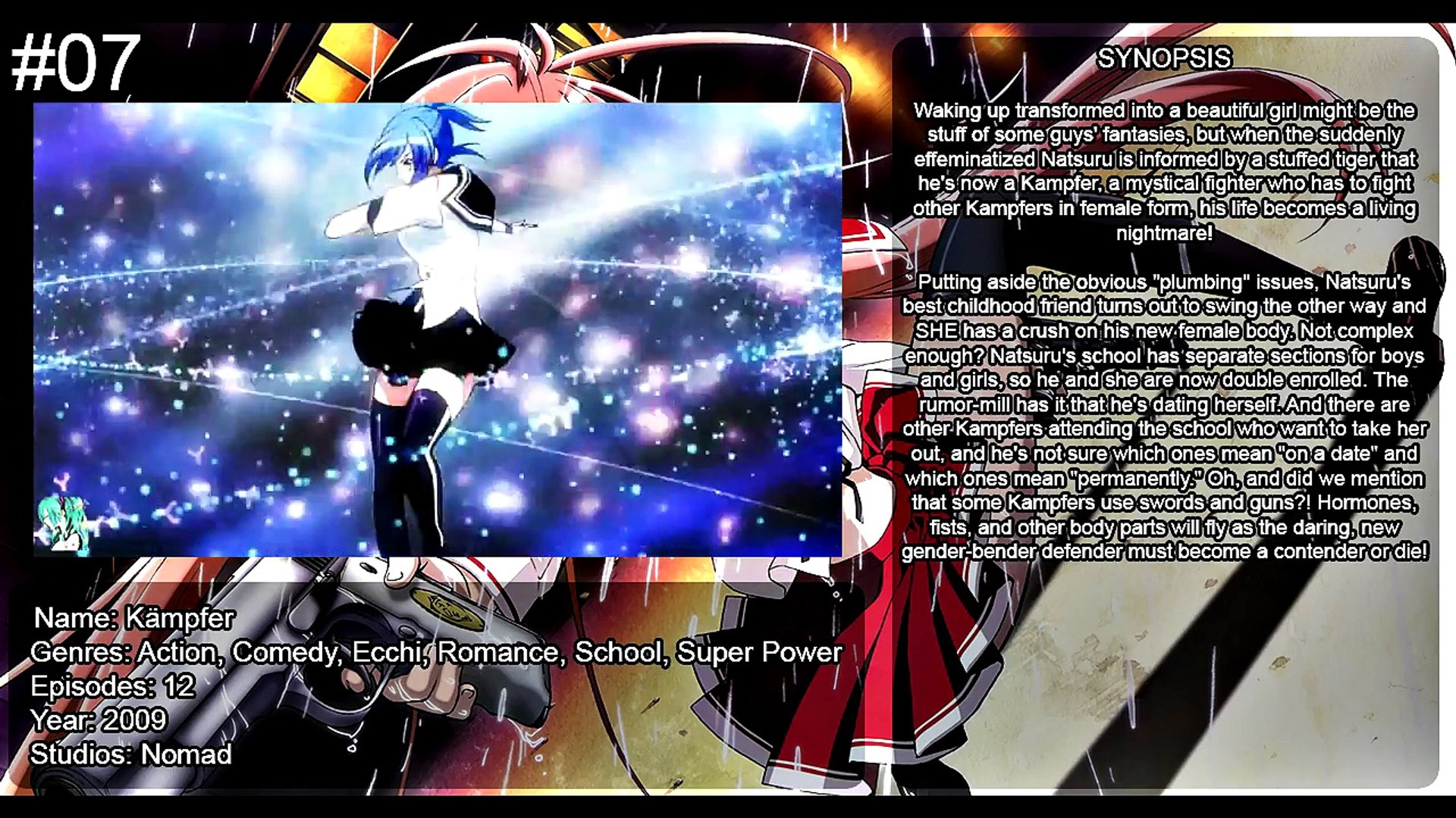 Top 10 Best Action/School/Romance/Comedy Anime