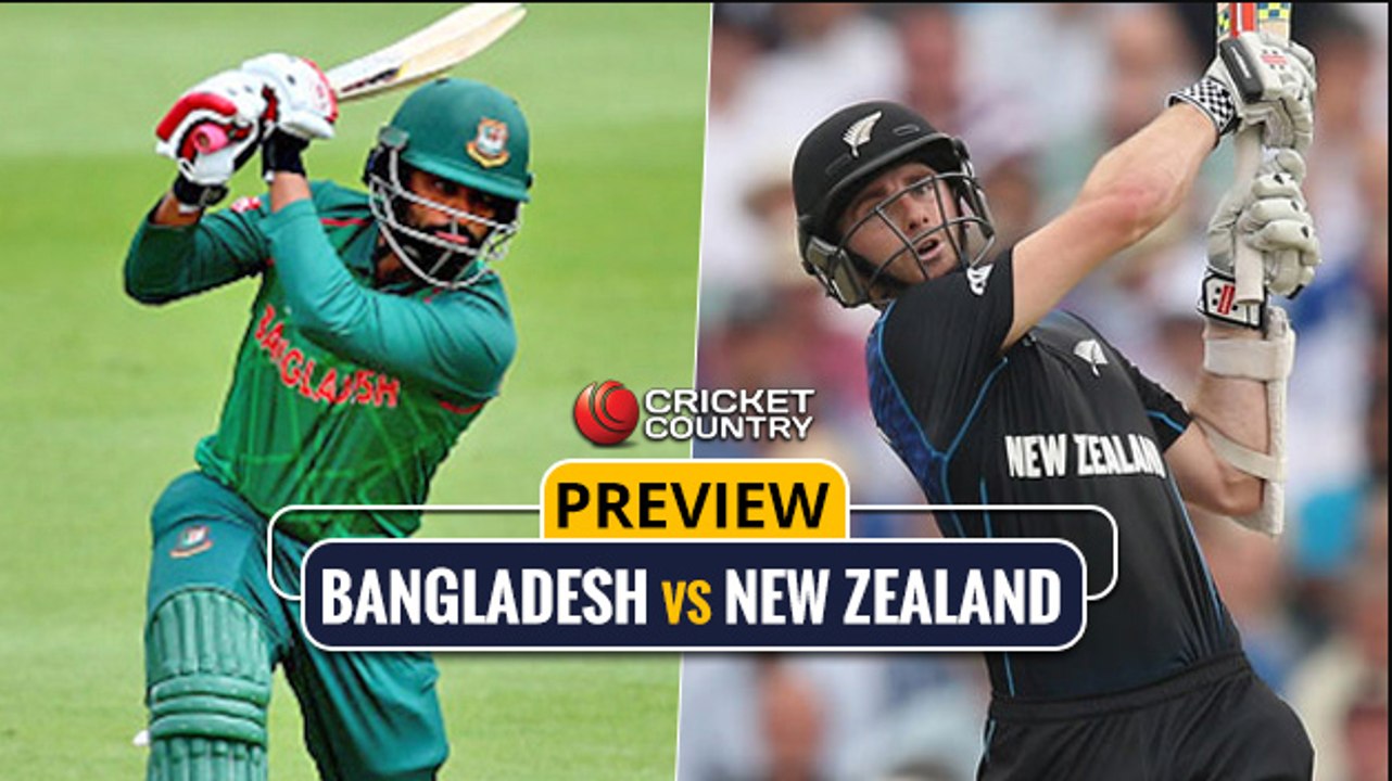 New Zealand  VS Bangladesh ICC CT 2017 Match Highlights