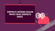 Online Chiropractic Continuing Education