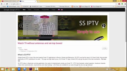 Tutorial Ver Canales TV Online Pre234234werwer3234234artTV L