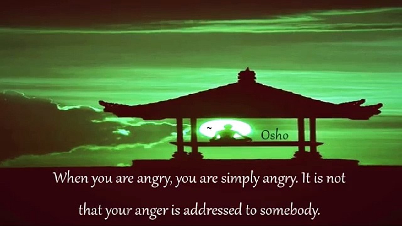 You Are Simply Angry