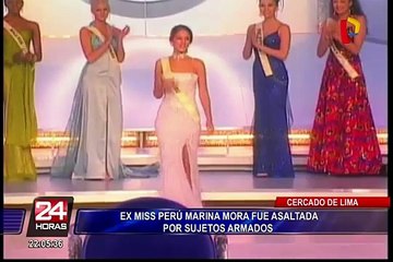 Investigan a taxista por asalto a ex modelo Marina Mora