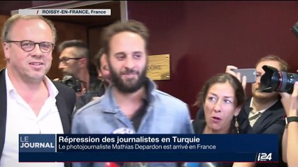 Répression des journalistes en Turquie: Mathias Depardon de retour en France