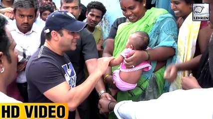 Salman Khan's Unbelievable Reaction When He Met A Poor Baby In Slum