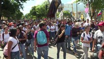 Estudiantes opositores exigen cese de “censura” en Venezuela