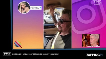 Quotidien : Katy Perry est fan de Johnny Hallyday, qu’elle trouve très "cool" ! (vidéo)