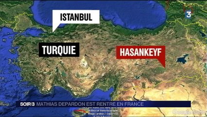 Mathias Depardon est rentré en France