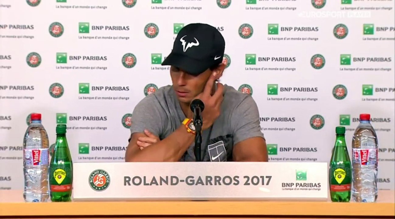 Rafael Nadal Press conference / SF RG 2017