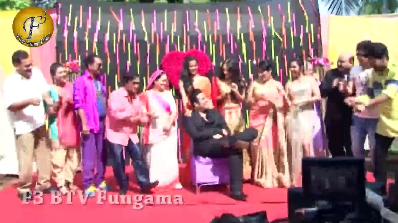 Krushna Abhishek & Mugdha Godse At Climax Shoot Of Comedy Film Jhunjhuna