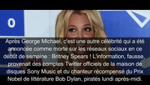 Fausse annonce de la mort de Britney Spears  - la chanteuse réagit avec humou