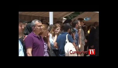 Aybüke öğretmene veda töreni