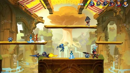 Brawlhalla Gameplay LIVE 6/10 - Battle royale w/ YOU! Feedin' Nightowls