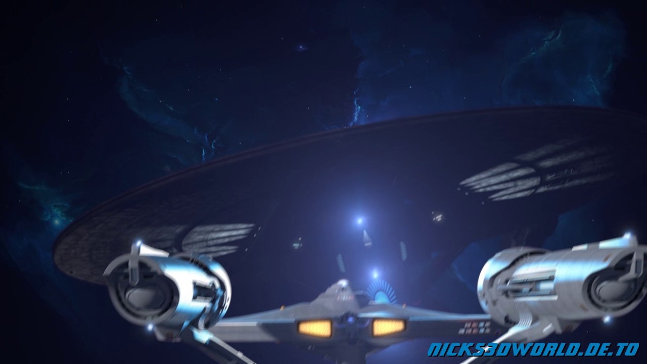 warp jump USS Vengeance