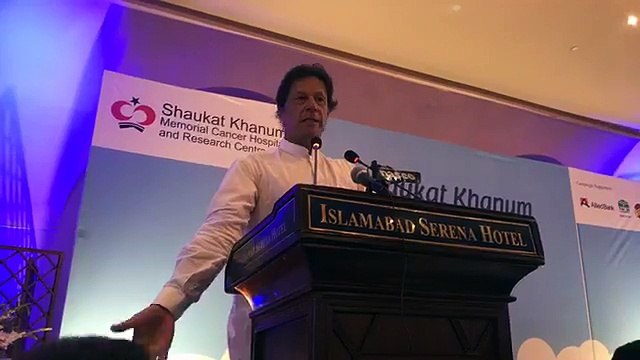 Imran Khan's Speech at Shaukat Khanum Fundraiser in Islamabad on 09.06.2017