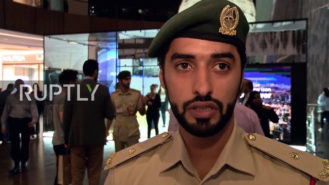UAE_ Robocop meets Mall Cop! World's first robot police officer goes on duty