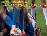 Italy v Scotland, June Internationals 2017 Live
