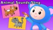 Animal Sounds Song - Mouse Drawing Surprise Animals - Mother Goose Club