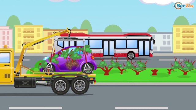 Yellow Dump Truck with JCB Excavator and Diggers Vehicles for Kids - Cars & Trucks for Children