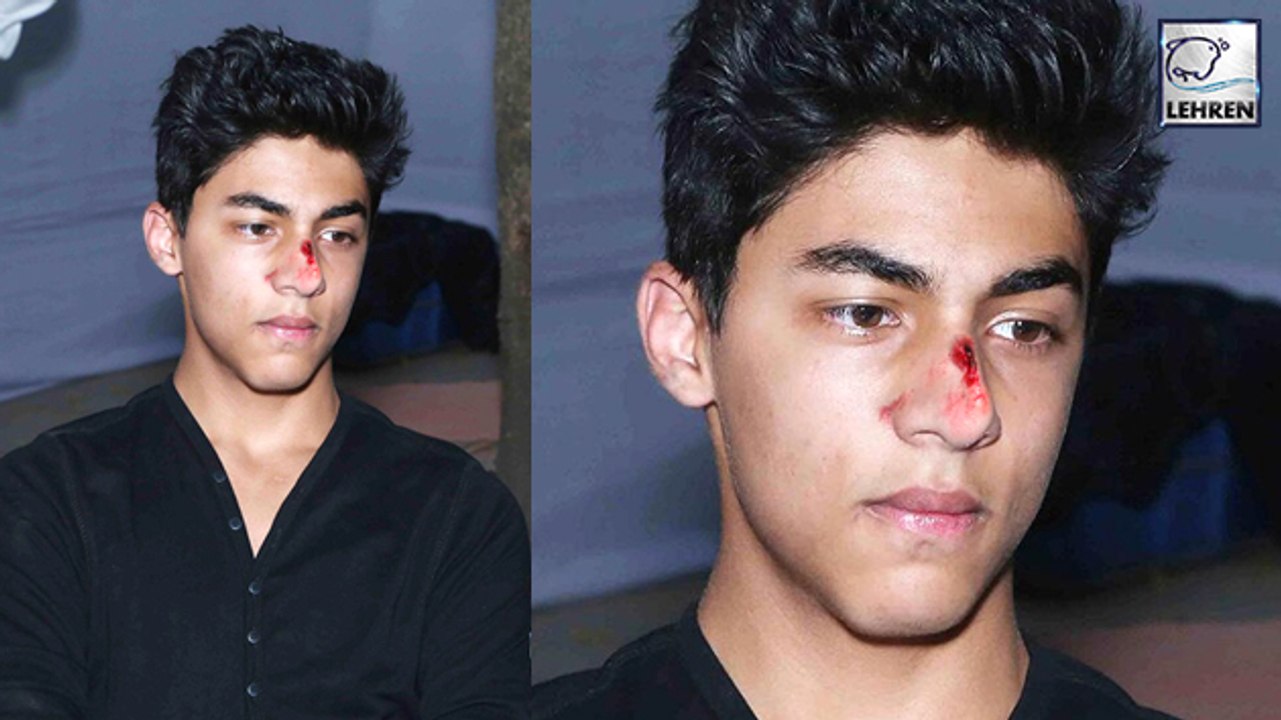 Shah Rukh Khan's Son Aryan Khan INJURED Badly