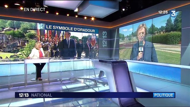 Commémoration du massacre d’Oradour-sur-Glane : Macron endosse le rôle de père de la nation