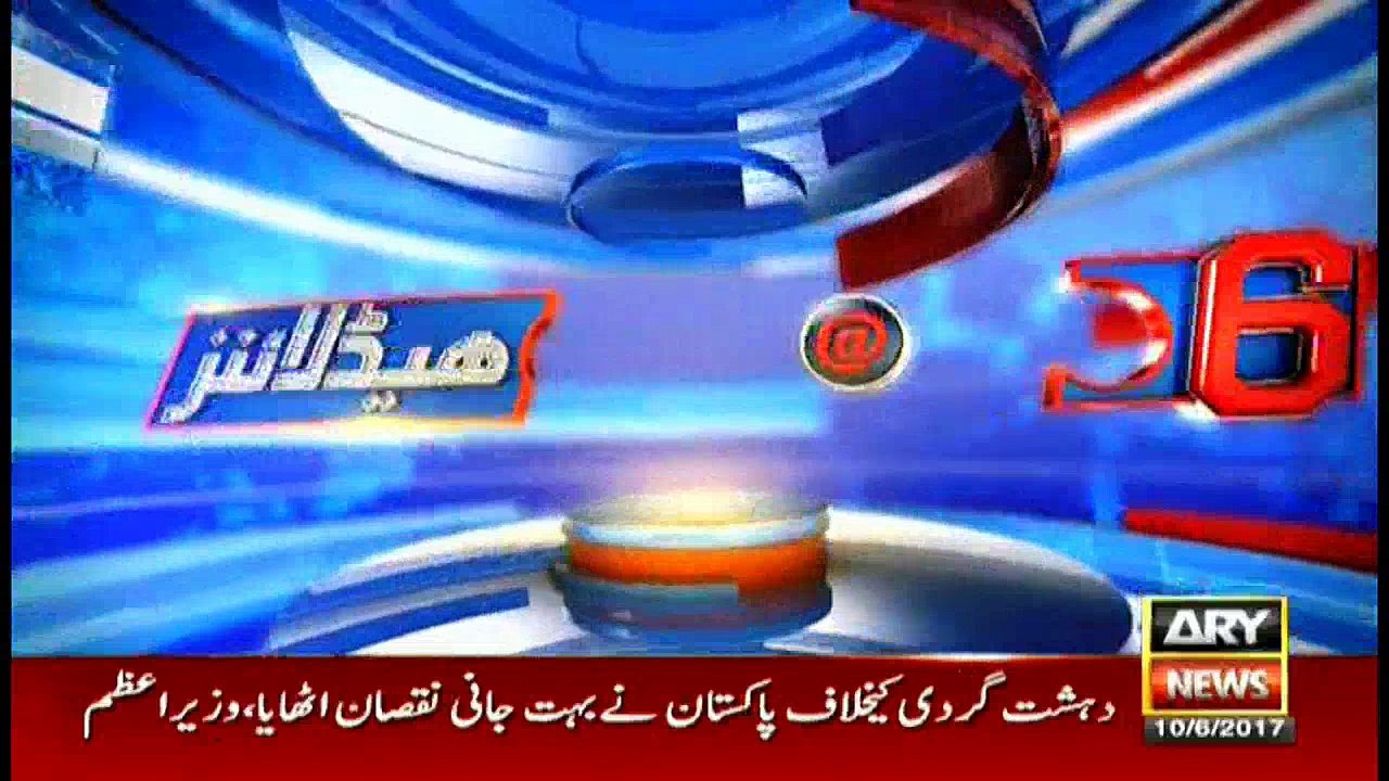 Headlines 1800 10th June 2017