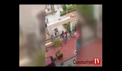 Köpek gezdirme kavgası: Vantilatör ayağıyla saldırdı