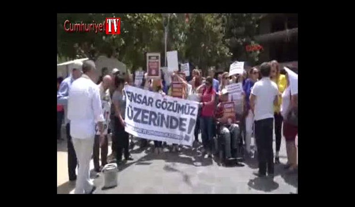 Manisa'da Ensar protestosu